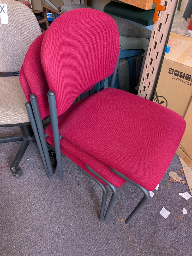 Visitor's Chair - Red
