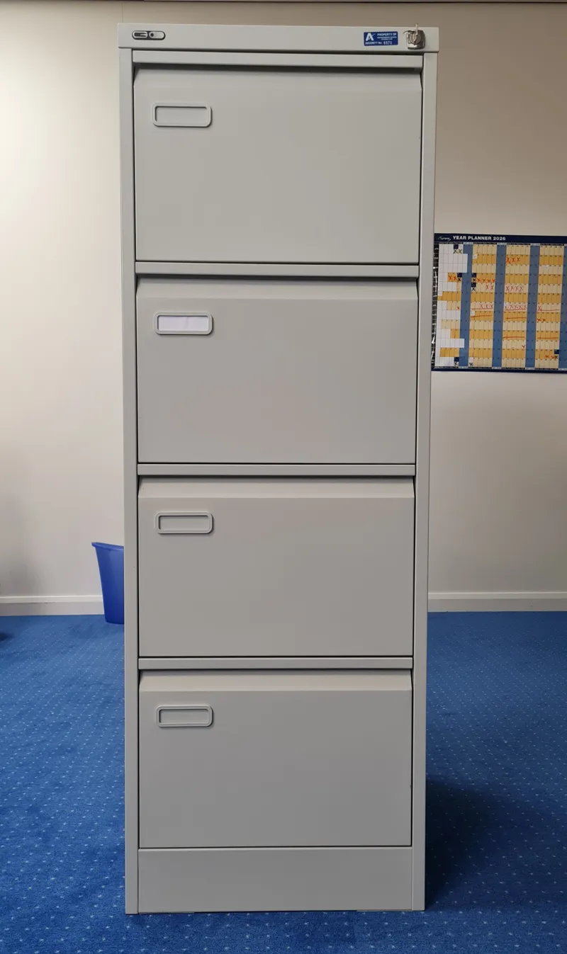 4-Drawer Metal Filing Cabinet