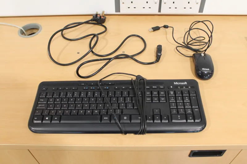 Mice - keyboards and power cables